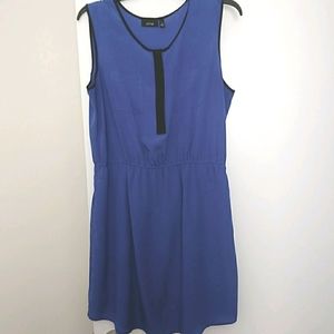 Apt. 9 blue and black sleeveless dress size large